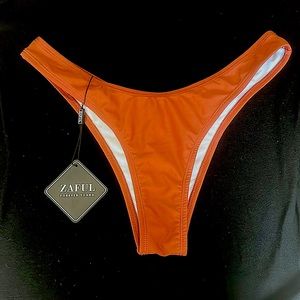 Rust color new with tags US size 6 bikini bottom